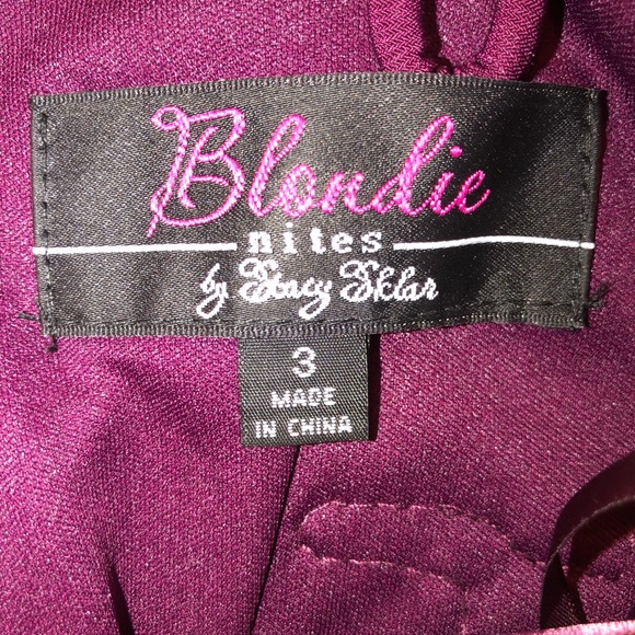 Burgundy Grade. 8 Grad Dress - Picture 6 of 6